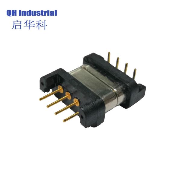 Buy cheap 2.54mm Pitch 4Pin Male Female 2Amp 500gf Magnetic Charger Connectors from wholesalers