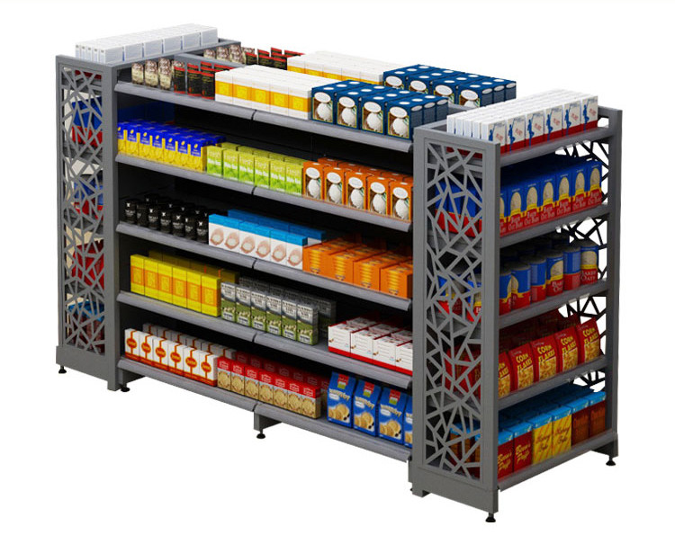 Customized And Durable Supermarket Rack System For Optimal Storage