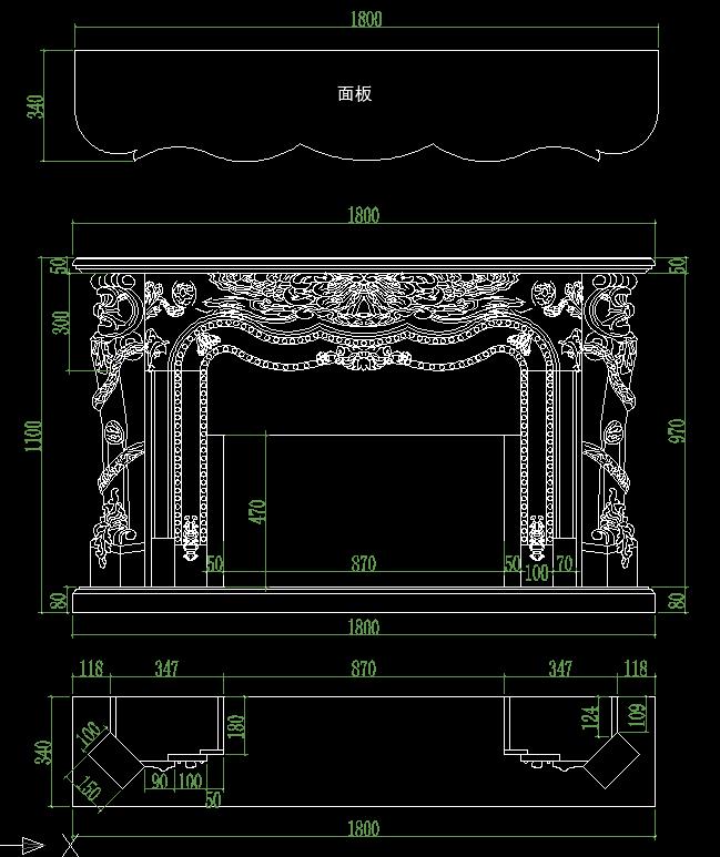 Customized Size Beige Marble Fireplace Surround With Polished / Drawing Surface