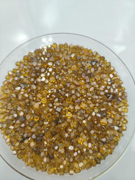 Buy cheap Tower Shape HPHT Lab Grown Diamonds Yellow Mono Big Diamond Stone from wholesalers