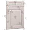 Buy cheap MDF Solid Core Molded Interior Doors , Four Panel Interior Wood Door from wholesalers