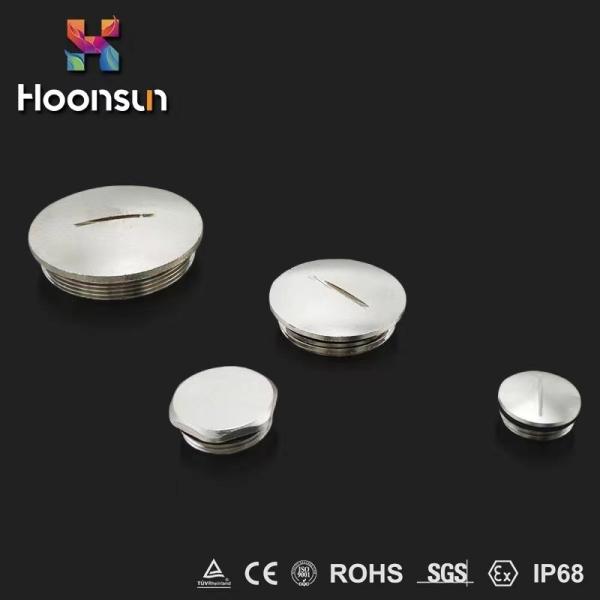 Buy cheap Nickel Plated Brass Accessories IP54 Round Screw Plug Caps from wholesalers