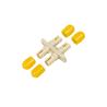 Buy cheap Precision UPC ST Fiber Optic Connector Adapters for LAN Testing , Wall Mount from wholesalers