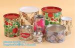 Packaging Empty Airtight Food sealed storage sweets cookies Dry fruit flower Pop