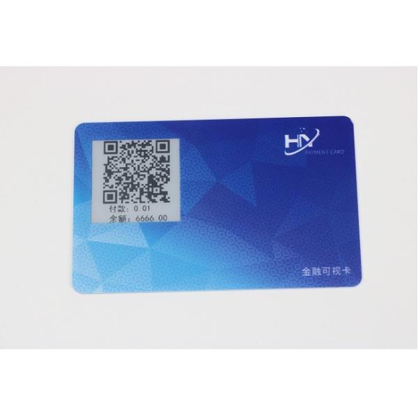 Buy cheap Encrypted Currency Wallet E Ink Smart Card 0.84mm Thickness 5 bits keys from wholesalers