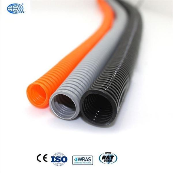 Buy cheap Construction HDPE Corrugated Pipe Flexible Cable Conduit Pipe 1.7mm To 4.5mm Thickness from wholesalers