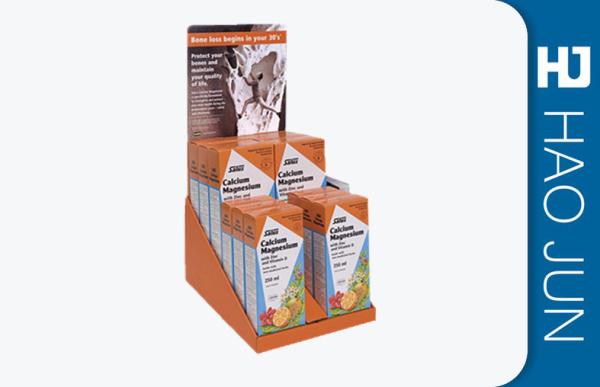 Buy cheap Point Of Sale Display Stands Full Printing Cardboard Paper Display Box from wholesalers