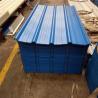 Buy cheap fast assembly color steel 0.426mm corrugated blue roof sheets for chicken house from wholesalers