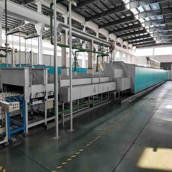 1300C Continuous Roller Hearth Furnace For Glass Ceramic Products Annealing