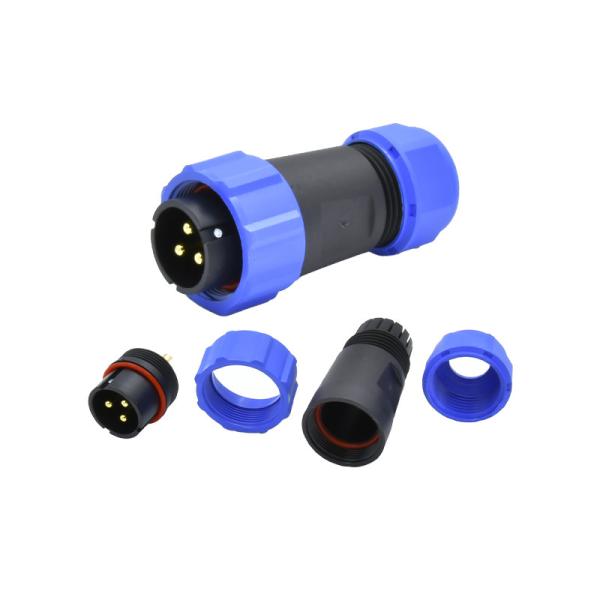 Buy cheap SP21 IP68 Waterproof Power Connector 5 Pins Dustproof For Automotive from wholesalers