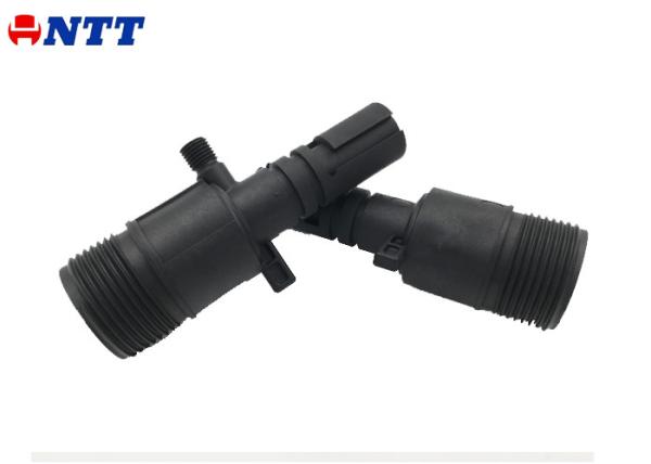 Single Cavity Plastic Injection Mold Tooling Black Pump Housing 20 - 64