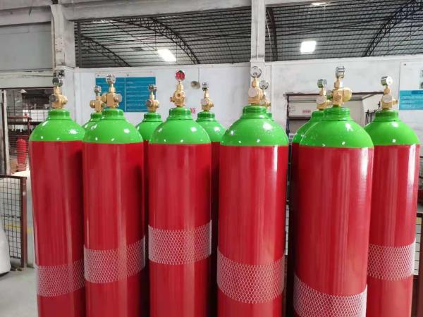 Buy cheap Enclosed flooding Argonite IG 55 Gas Suppression System In Anechoic Chamber from wholesalers