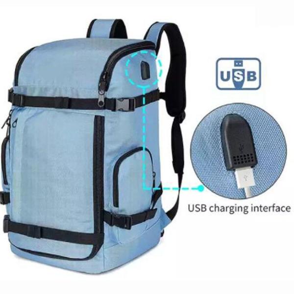 Buy cheap 50l Large Capacity Padded Ski Travel Backpack Snowboard Boot Bag Water Resistant from wholesalers