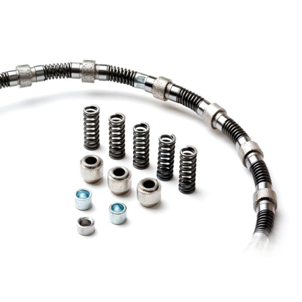 Vacuum Brazed Wire Beads for Granite Marble Quarry Cutting in Brazil Diamond Beads