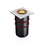 1.5W Mini Size Square Cover Recessed Underground Light 12v 24v DC Input Voltage