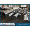 Buy cheap Polygonal Hot Roll Steel Electric Pole / Q235 Hot Dip Galvanized Steel Pole from wholesalers