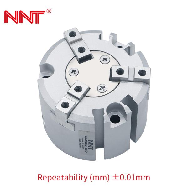 Buy cheap NNT Pneumatic Rotary Gripper Cylindrical Employs Wedge Cam Construction from wholesalers
