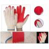 Buy cheap Economical Red Latex Glove Cotton Knit Protective Gear Industrial Gardening Construction Safety Working Gloves Guantes from wholesalers