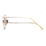 MD124 Metallic Optical Frames in Round Shape Metallic Design