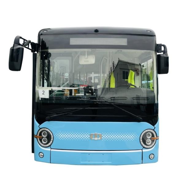 Buy cheap 7m Transport Public Electric Mini Buses LHD Driving Mileage 200km from wholesalers