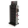 Buy cheap Modern Flip Flop Display Stand Rotating Shoe Rack Display With Customized Logo from wholesalers