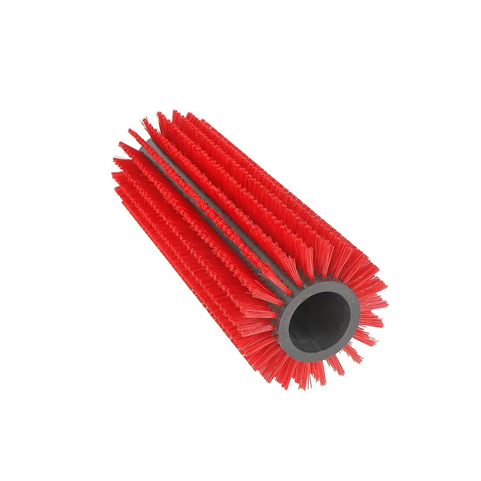 349mm Roller Brush Replacement Nylon Brush Kits For Cleaning Equipment Apply To 420 Machine Duplex