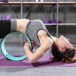 Abdomen Trainer Yoga Back Wheel , Yoga Stretch Roller Fitness Auxiliary