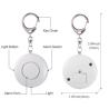 Buy cheap Grey Green Keychain Alarm Siren For Women Men 140db Blue Pink OEM Children Elderly 40g from wholesalers