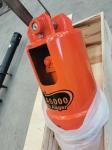 Orange Hydraulic Eath Auger For Excavator Breaker