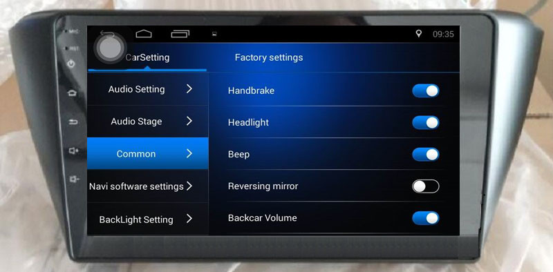 Ouchuangbo car radio bluetooth video stereo android 8.1 for Skoda Fabia 2015 2016 support USB SWC wifi GPS navigation