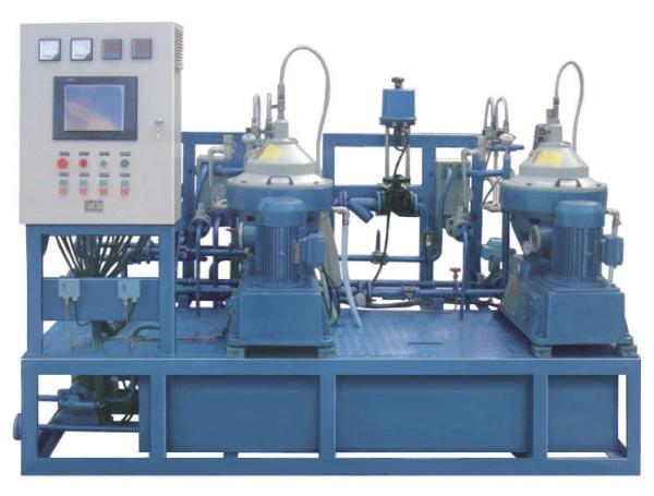 Used oil purifier and recycling units 10m3 / h, centrifugal purifier and