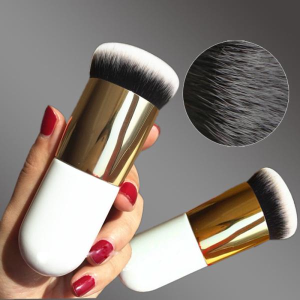 Buy cheap Professional Chubby Pier Foundation Brush 5 colors Makeup Brush Flat Cream Makeup Brushes Cosmetic Make-up Brush from wholesalers