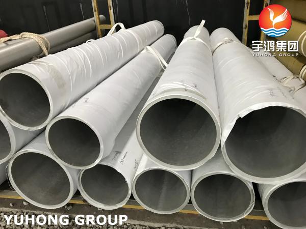 Buy cheap BIG SIZE HEAVY WALLTHICKNESS STAINLESS STEEL SEAMLESS PIPE JIS G3459 SUS304 from wholesalers