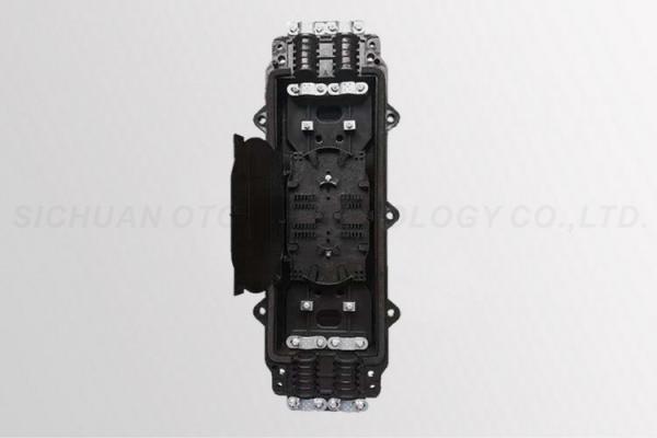 Buy cheap Horizontal Joint Closure Fiber Optic 12 Core 2 Inlet 2 Outlet For FTTX Network from wholesalers