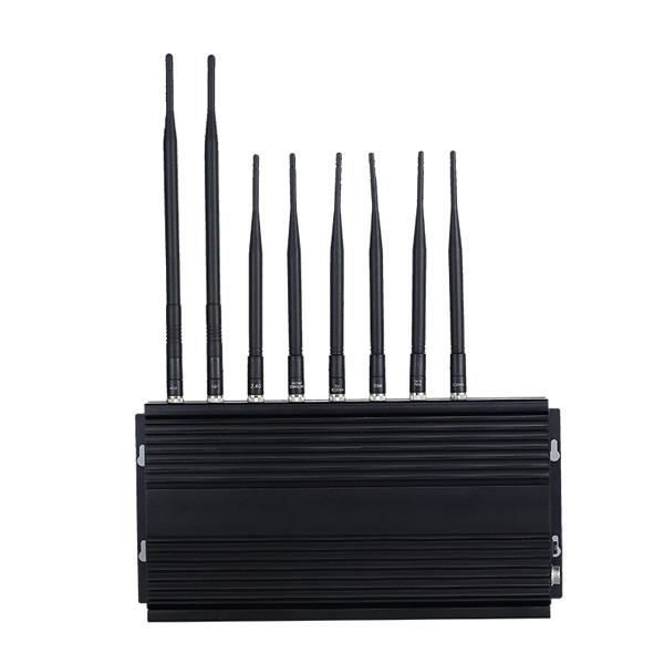 Buy cheap Mobile Cell Phone Signal Jammer Stationary 8 Antennas 3G WIFI from wholesalers