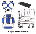 High Position Mobility Walking Aids For Disabled Carbon Steel , Portable