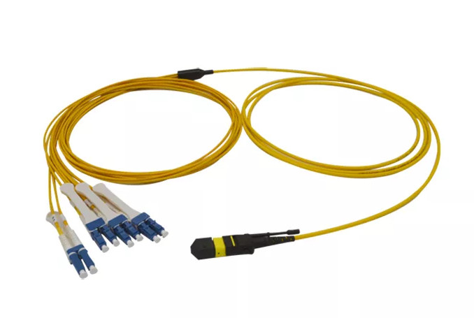 12Fibers 24Fibers MPO/MTP SM MM 5.5mm Trunk Cable/Patch Cord