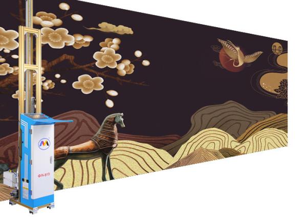Buy cheap 2880dpi Automatic Wall Inkjet Printer , 3d Printer For Wall Painting from wholesalers