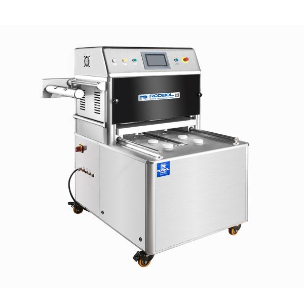 Buy cheap Professional Vacuum Sealer MAP Tray Sealing Machines For Food Packaging from wholesalers