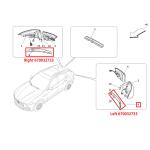 For Maserati Levante 2017-2021 Car Rear Left Bumper Brake Light Reflector Light