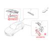 Buy cheap For Maserati Levante 2017-2021 Car Rear Left Bumper Brake Light Reflector Light Stop Lamp Warning Brake Lamp OEM 670032733 from wholesalers