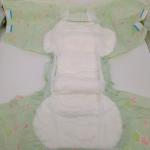 Soft Nonwoven Fabric Top Sheet Adult Diapers Customizable for Customer
