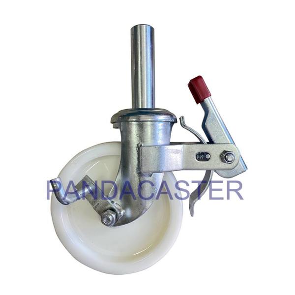 Buy cheap Cast Nylon Scaffolding Castor Wheels , Roller Bearing Caster Wheels from wholesalers