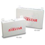 Large Red Black White Metal First Aid Box With Lock Empty Medicine Cabinet
