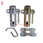 Q235 Q345 Galvanized Scaffolding Prop Sleeve With Nut 60mm 76mm Tube Size