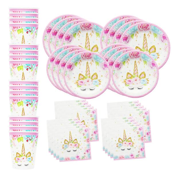 Buy cheap Pink Compostable Party Supplies from wholesalers