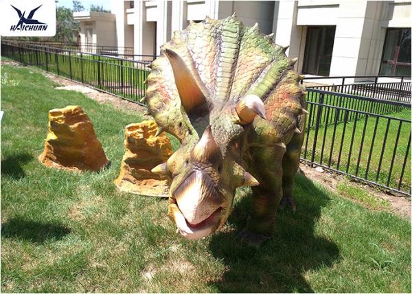 Buy cheap Artificial Triceratops Models Outdoor Dinosaur For Real Estate Decoration from wholesalers