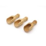 Mini Wooden Kitchen Utensils Candy Washing Powder Wooden Spoon Set