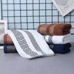 Luxury Hotel Embroidery Custom Thick Super Soft Bathroom Bath 100% Cotton Towel