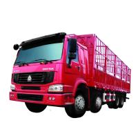 Buy cheap 40t Heavy Duty Cargo Truck HW76 Fence Cargo Truck Euro II product